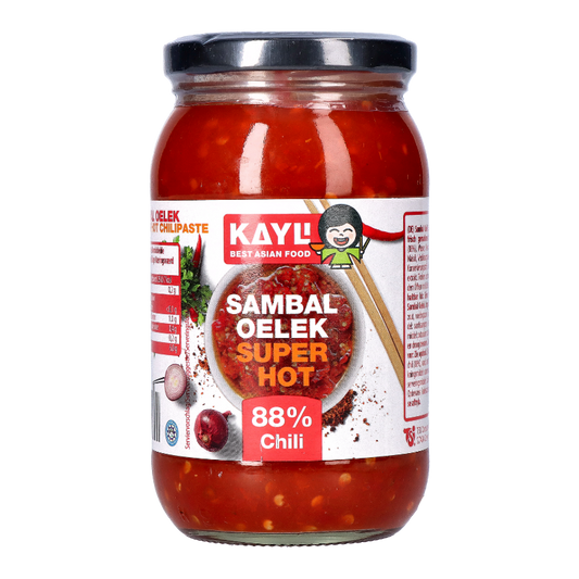 KAY LI Sambal Oelek SUPER HOT 400g GL
