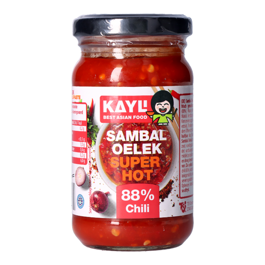 KAY LI Sambal Oelek SUPER HOT 200g GL