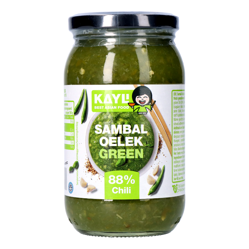 KAY LI Sambal Oelek GREEN 400g GL