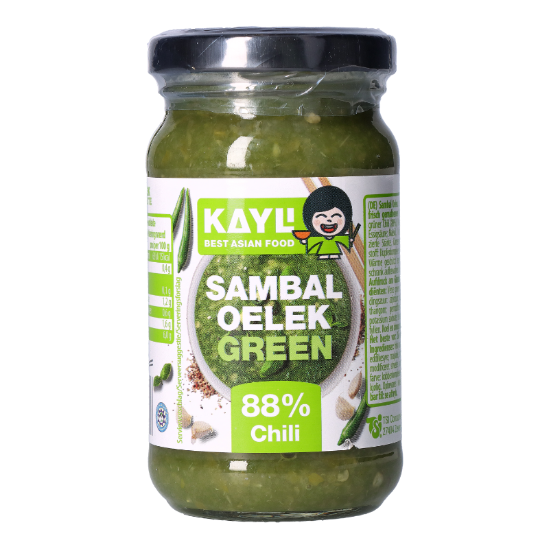 KAY LI Sambal Oelek GREEN 200 g