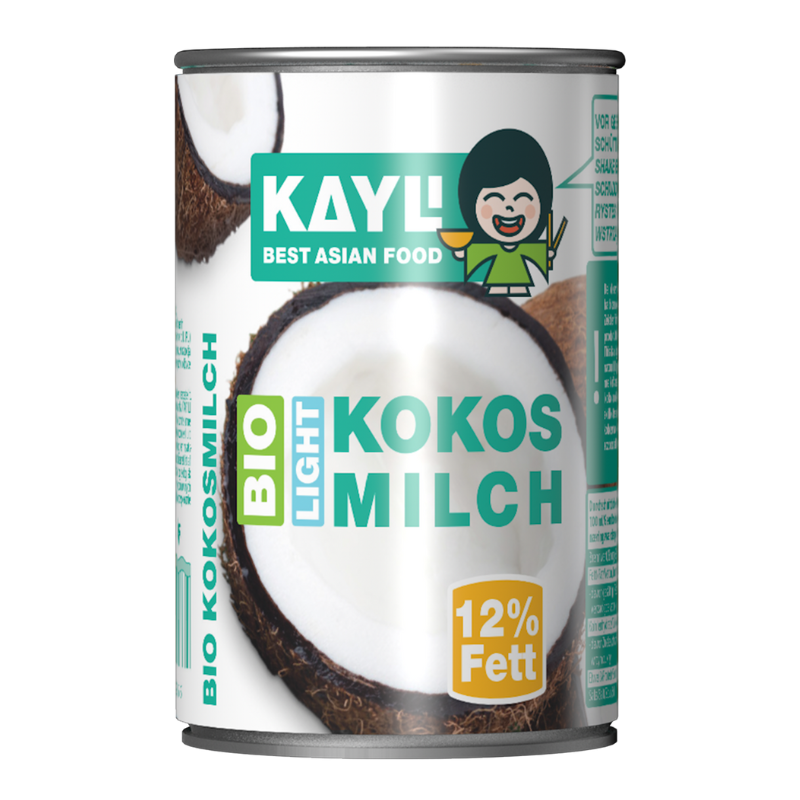 KAY LI Bio Kokosnussmilch 12% 400ml DS