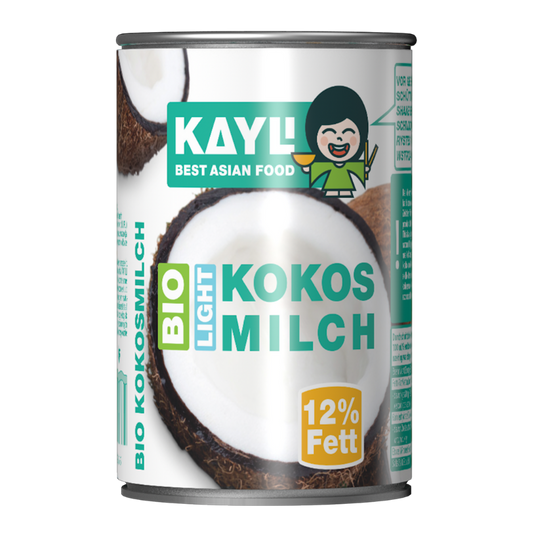 KAY LI Bio Kokosnussmilch 12% 400ml DS