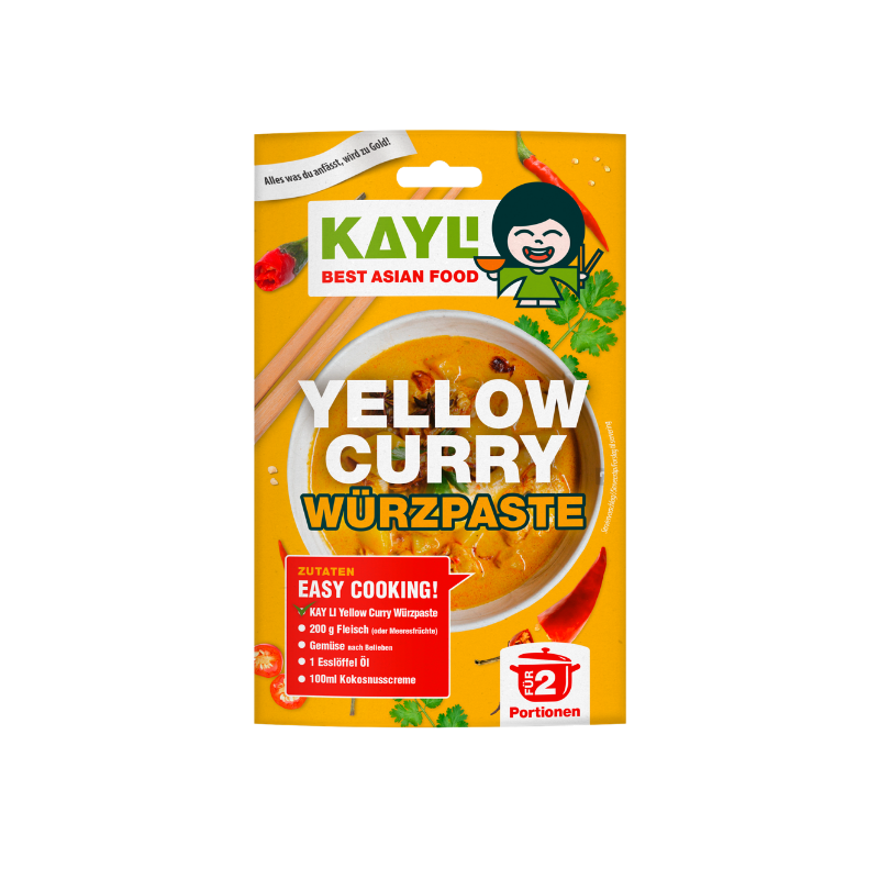 KAY LI Gelbe Curry Paste 50g BT