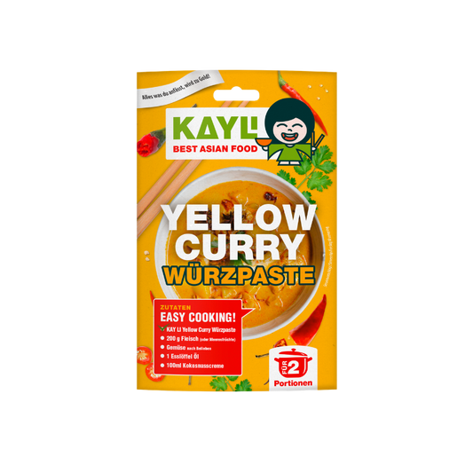 KAY LI Gelbe Curry Paste 50g BT