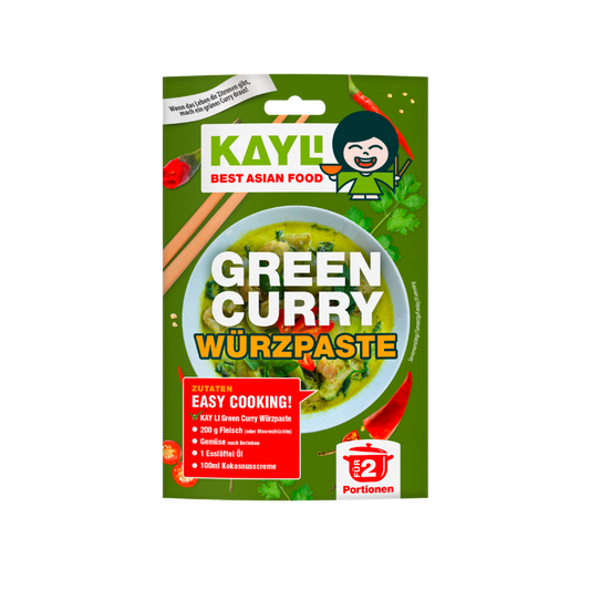 KAY LI Grüne Curry Paste 50g BT