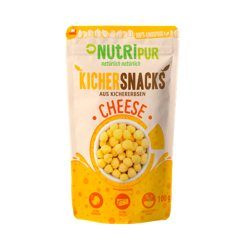 KICHERSNACKS Kichererbsen Cheese 100g