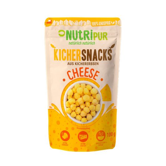KICHERSNACKS Kichererbsen Cheese 100g