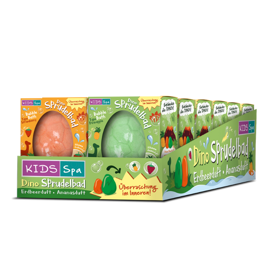 KIDS SPA Dino Badebomb. 2fach sort. 100g