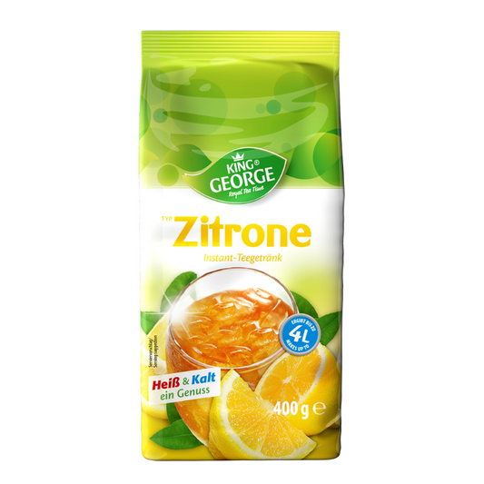 KING GEORGE Teegetr. Zitrone 4L 400g BT