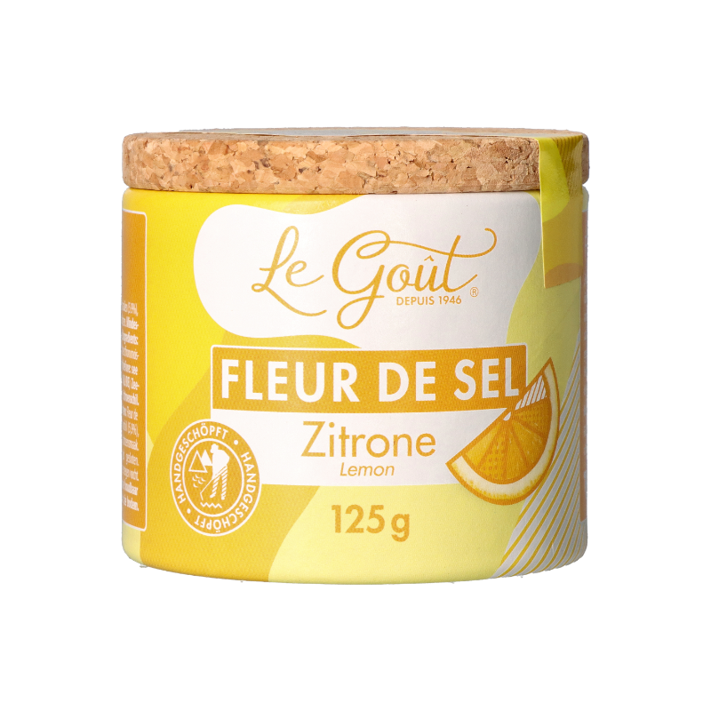 LE GOUT Fleur de Sel Zitrone 125g PWDS
