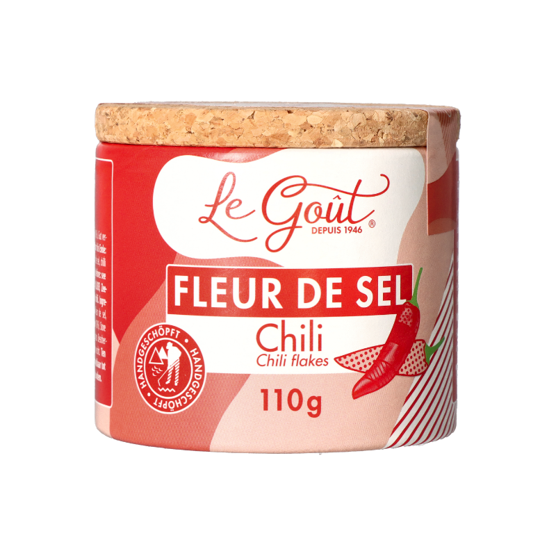 LE GOUT Fleur de Sel mit Chili 110g PWDS