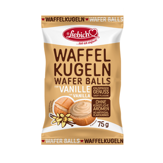 LIEBICH Waffelkugel Vanille 75g BT