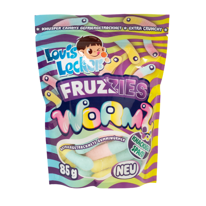 LOUIS LECKER gefriergetr. Würmer 85g BT