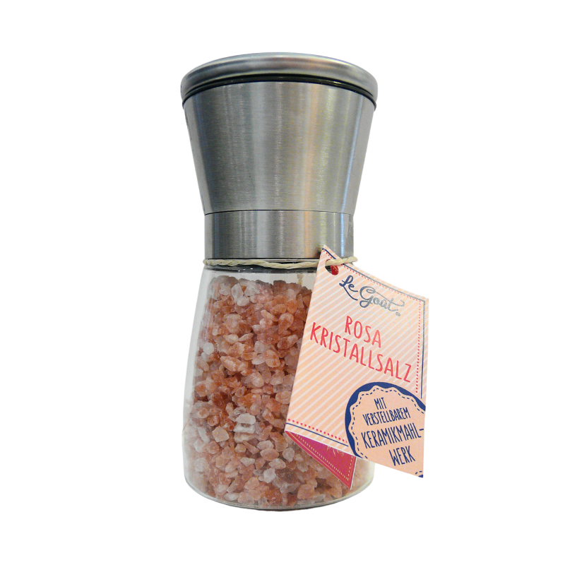 LE GOUT Rosa Kristallsalz 180g MHL