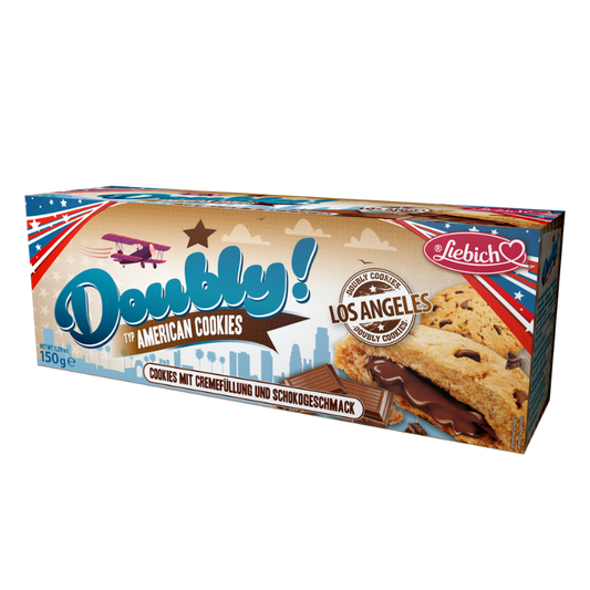 LIEBICH Doubly mit Schokocreme 160g PK