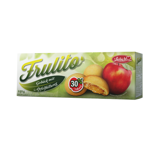 LIEBICH Frulito Kekse Apfelfüllung 150g