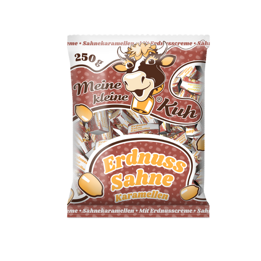 MEINE KLEINE KUH Sahnek. Erdnuss 250g BT