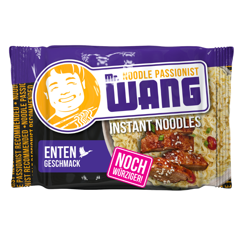 MR WANG Instant Nudeln Ente 65g BT