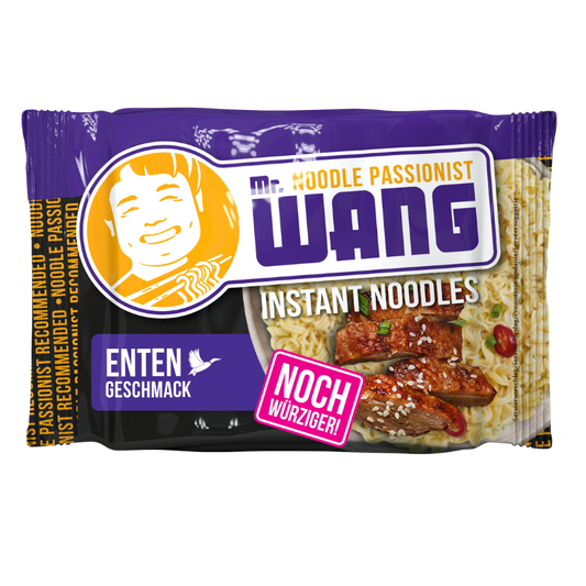 MR WANG Instant Nudeln Ente 65g BT