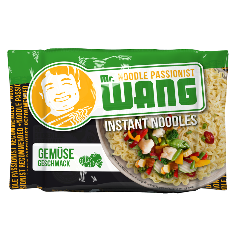 MR WANG Instantnudeln Veg. 65g BT