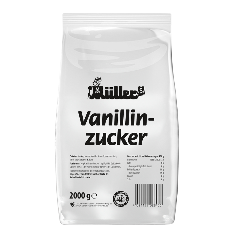 MÜLLERS Vanillinzucker 2kg BT