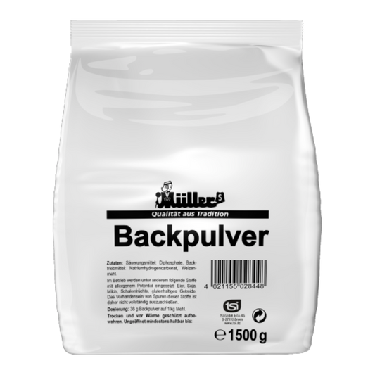 MÜLLERS Backpulver 1,5kg BT
