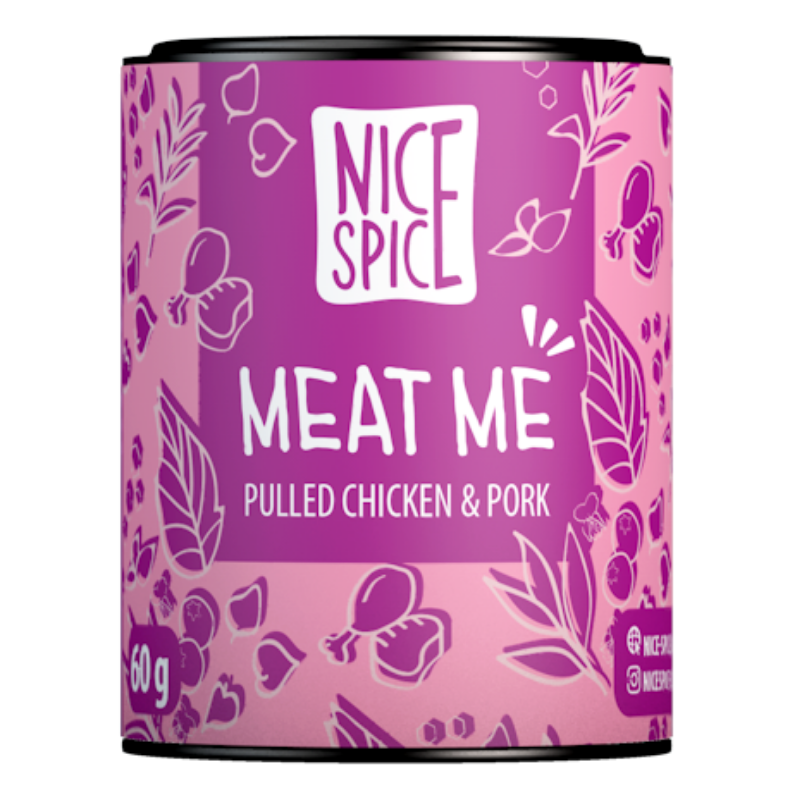 NICE SPICE Pulled Chic.&Pork WM 60g PWDS