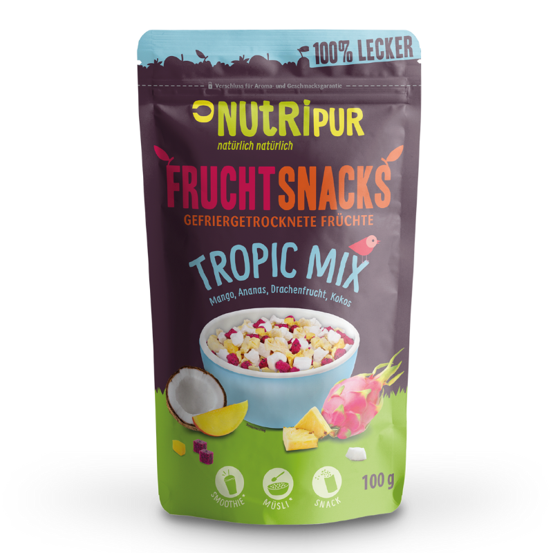 NUTRIPUR FRUCHTSNACKS FD Tropic Mix 100 g