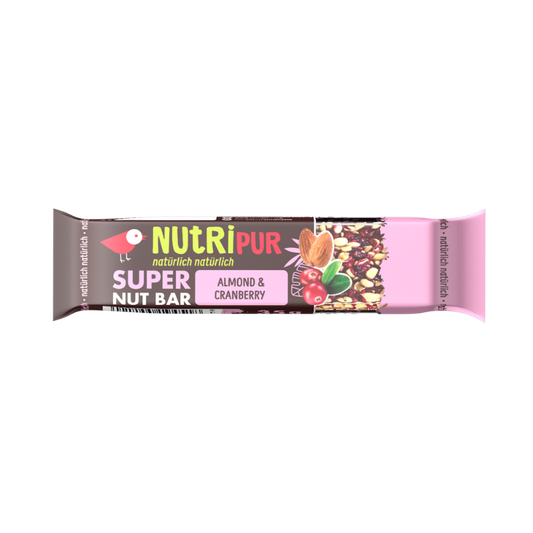 NUTRIPUR NUTRIPUR SUPER NUT BAR Mand&Cranb.35 g