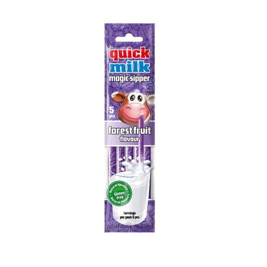QUICK MILK Trinkhalme Forest Fruit 30gPK