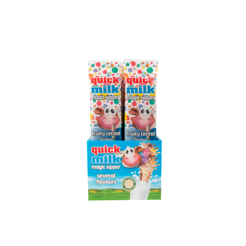 QUICK MILK Trinkhal.Fruity cereal 30g PK