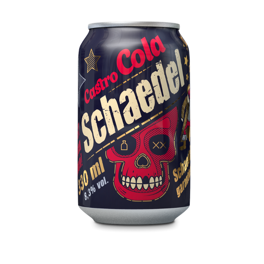 SCHAEDEL Castro Cola 8,3%vol 330ml PF DS