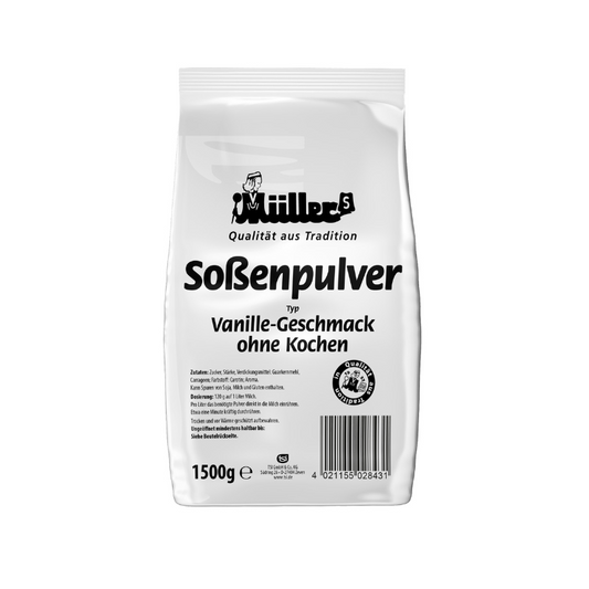MÜLLERS Dessertsoße Vanille o.K 1,5kg BT