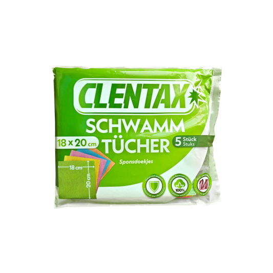 CLENTAX Schwammtücher 5er PK
