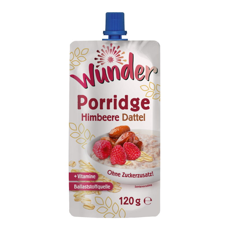WUNDER Porridge Himb.-Datt. 120g BT