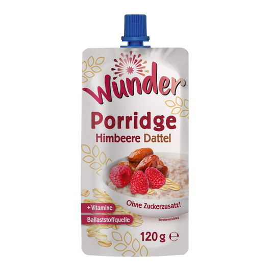 WUNDER Porridge Himb.-Datt. 120g BT