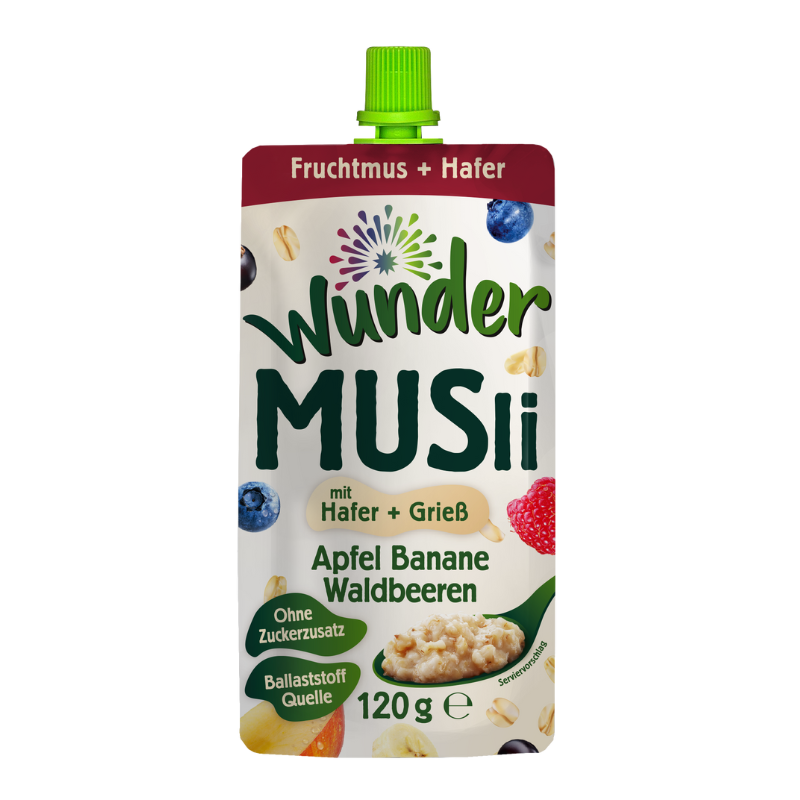 WUNDER Musli Apf.-Ban.-Waldb.-Ha 120g BT