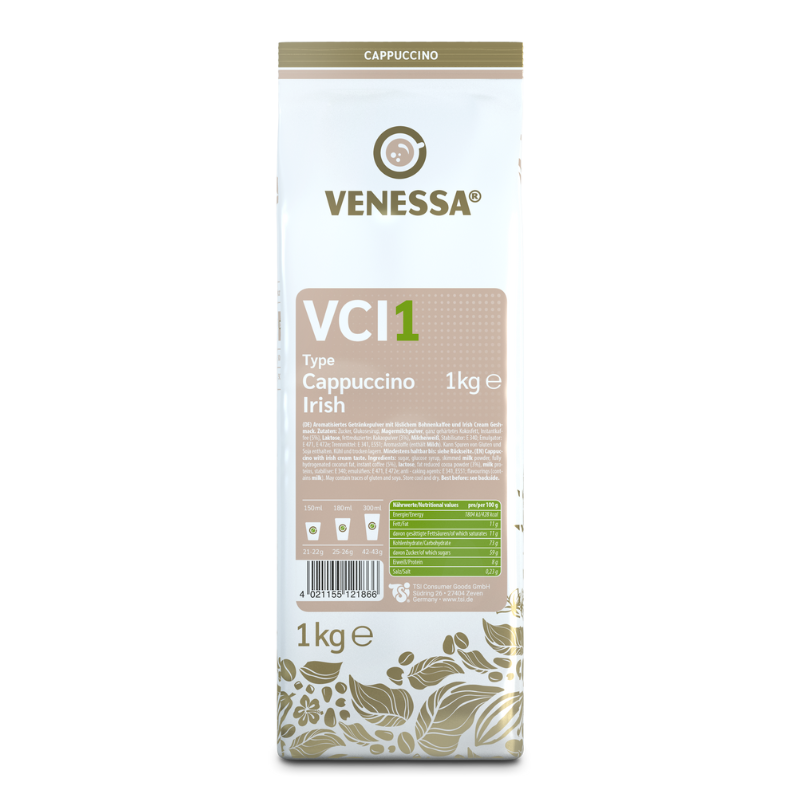 VENESSA VCI 1 Cappuccino Irish 1kg STBT