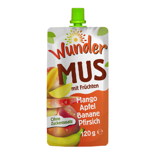 WUNDER Mus Mango-Apf.-Ban.- Pfi. 120g BT