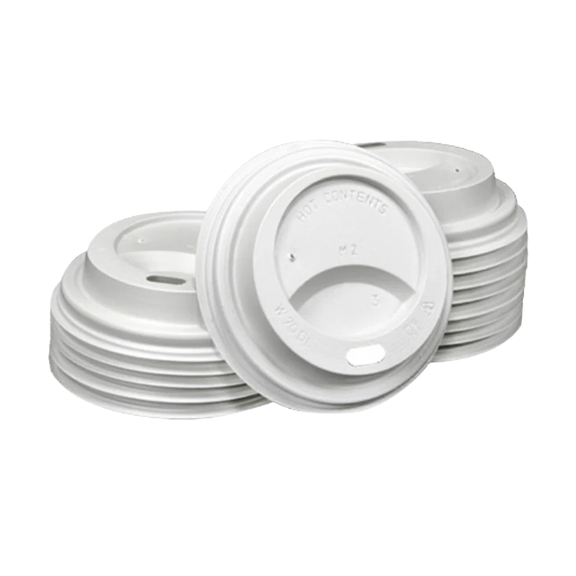 INTERCUPS Plastikdeckel weiß 80mm