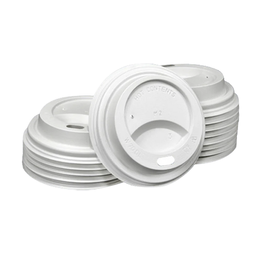 INTERCUPS Plastikdeckel weiß 80mm