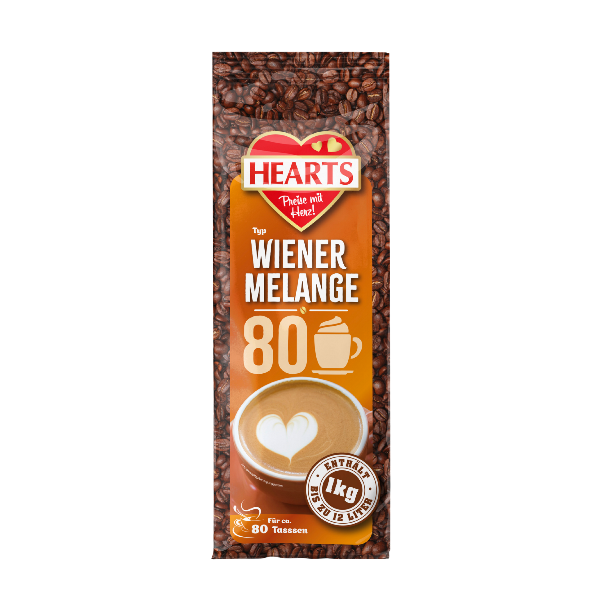 HEARTS Cap. Wiener Mel. 1kg STBT